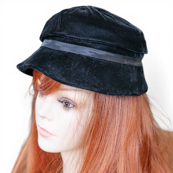 Vintage Velvet Hat Lot – 10 Mid-Century Styles